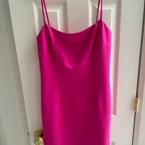 Milly size 0 hot pink slip mini